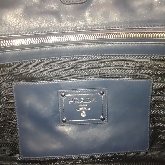 PRADA BLUETTE Soft Calf Leather Bag - Picture 13 of 16